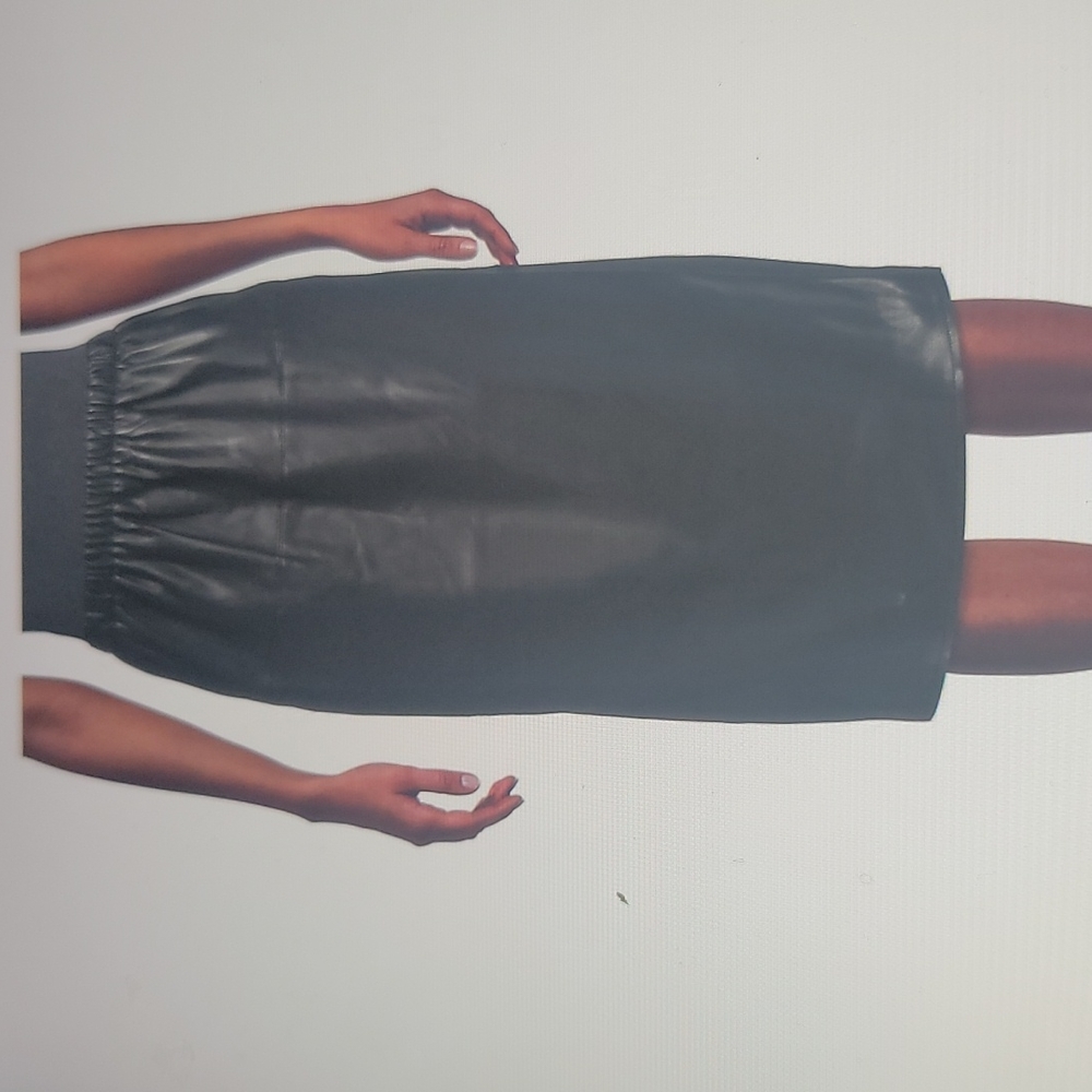 Faux Leather skirt